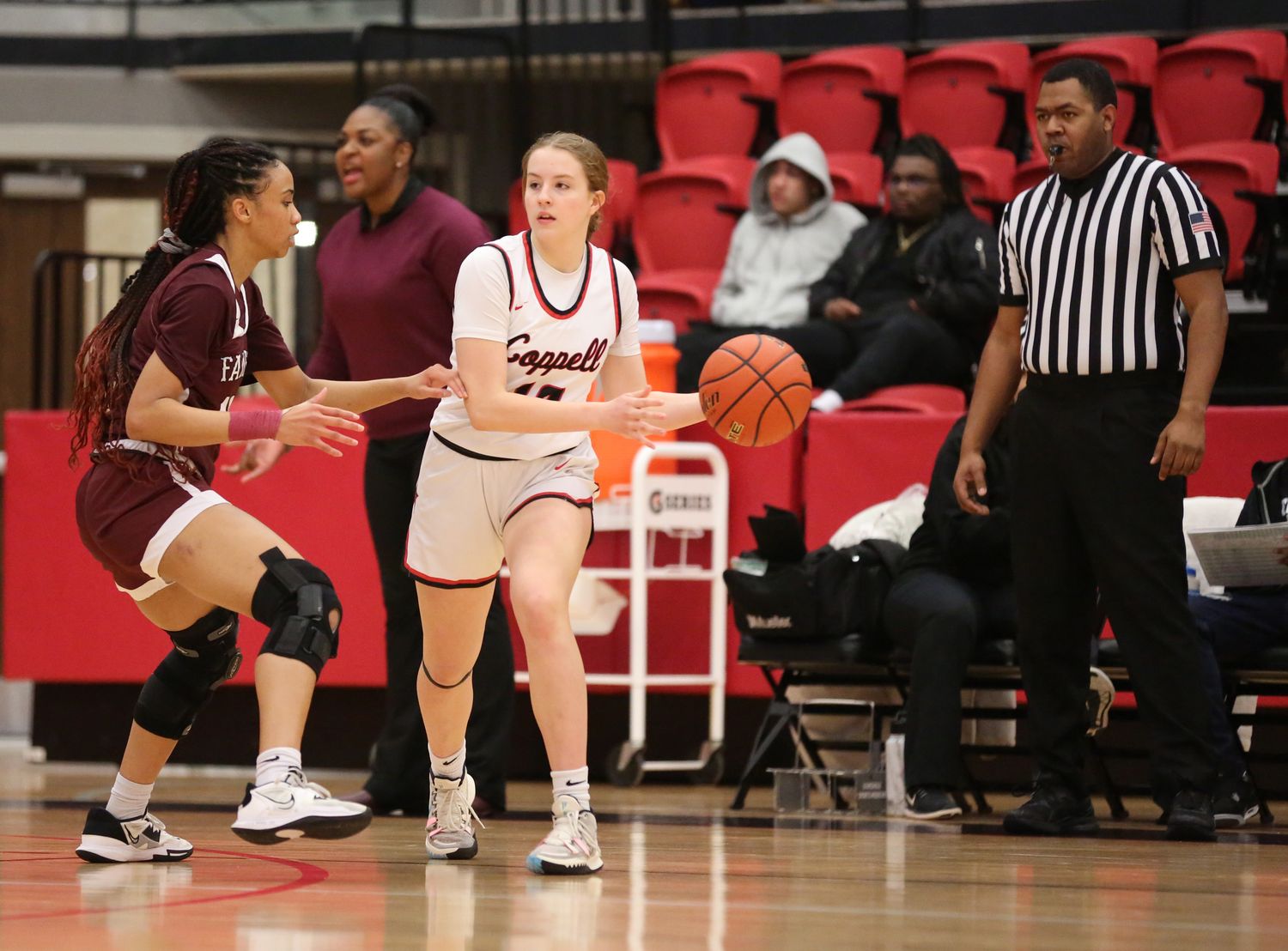 Coppell Lewisville Texas girls basketball 012423 Brian McLean 17